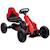 Kart à pédales enfant go kart formule 1 racing aileron avant carter chaine fermé siège réglable avec ceinture Noir+Rouge 7 - vertbaudet enfant 