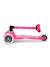 Trottinette 3 roues mini micro deluxe  pliable led Aqua+Bleu nuit+Rose 18 - vertbaudet enfant 