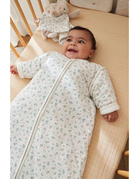 Gigoteuse en jersey Blanc+Blanc imprimé 2 - vertbaudet enfant 