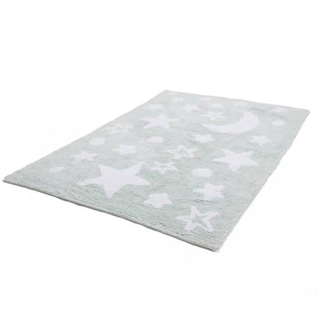 Tapis enfant  en coton bio night Vert 3 - vertbaudet enfant 