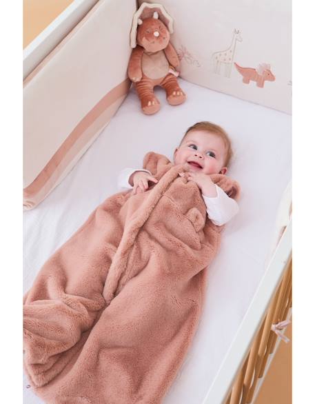 Gigoteuse en fausse fourrure Blanc+Bleu+Rose 14 - vertbaudet enfant 