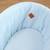 Lot de 3 draps housses couffin en gaze de coton uni Bleu, gris, blanc 5 - vertbaudet enfant 