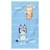 Serviette de bain et de plage imprimée 100% coton, bluey duo Bleu ciel 1 - vertbaudet enfant 