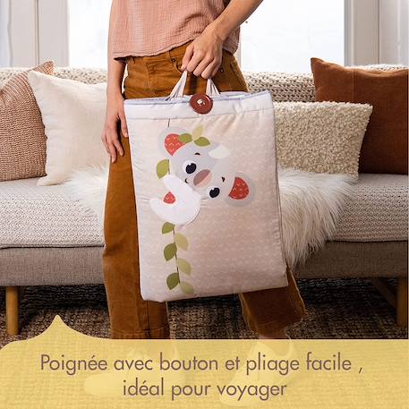 Tapis d'éveil bébé géant tiny love, dès la naissance, collection boho chic, 150 x 100 cm Boho chic 2 - vertbaudet enfant 