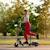 Trottinette électrique enfant pliable 120w 10 km/h max. Hauteur guidon et selle réglable Noir 2 - vertbaudet enfant 