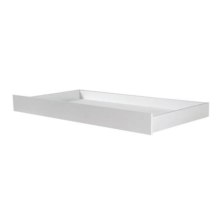 Tiroir de lit universel à roulettes pour lit enfant Blanc 1 - vertbaudet enfant 