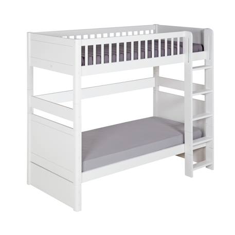 Lit superposé modulable bois massif victoria Blanc 3 - vertbaudet enfant 