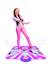 Tapis de danse électronique bluetooth et lumineux barbie Rose 1 - vertbaudet enfant 