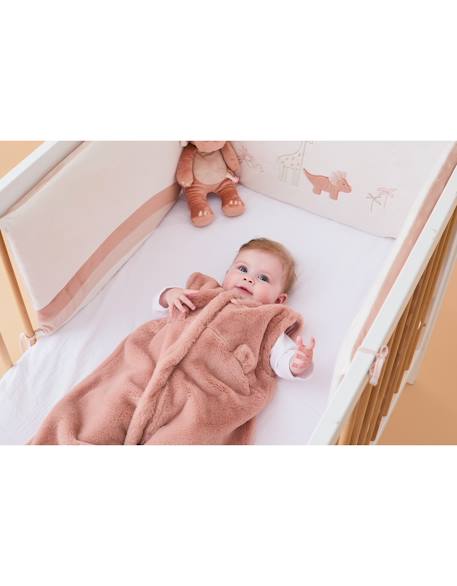 Gigoteuse en fausse fourrure Blanc+Bleu+Rose 15 - vertbaudet enfant 
