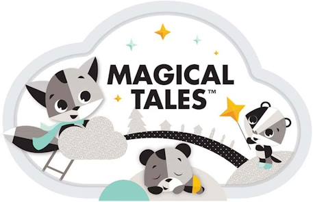 Tapis d’éveil bébé musical gymini, collection black & white Magical tales 6 - vertbaudet enfant 