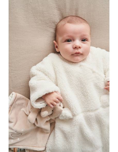 Gigoteuse en fausse fourrure Blanc+Bleu+Rose 3 - vertbaudet enfant 