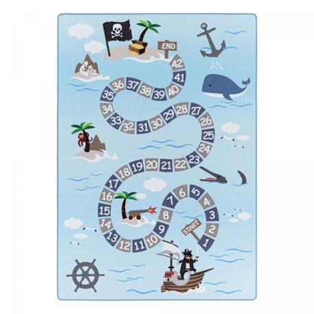 Tapis enfant  tresors Bleu 2 - vertbaudet enfant 