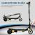 Trottinette électrique pliable enfant 120w 12 km/h max. Hauteur guidon réglable Noir+Rouge 5 - vertbaudet enfant 