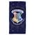 Serviette de bain et de plage imprimée 100% coton, harry potter poudlard Bleu marine 1 - vertbaudet enfant 