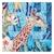 Tapis enfant tissé jungle Bleu 3 - vertbaudet enfant 