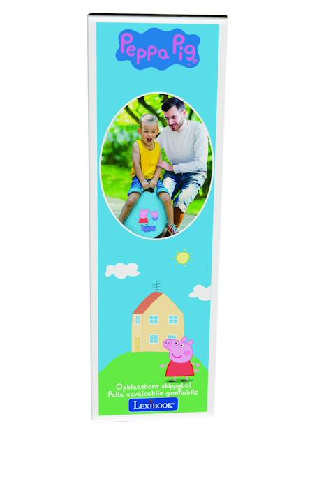 Balle sauteuse gonflable peppa pig Bleu 6 - vertbaudet enfant 