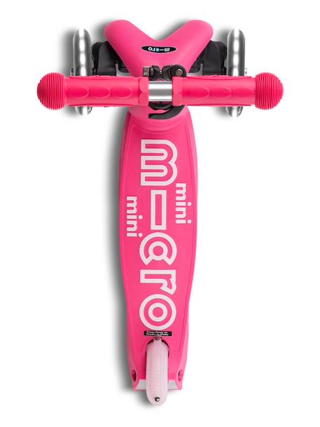 Trottinette 3 roues mini micro deluxe  pliable led Aqua+Bleu nuit+Rose 16 - vertbaudet enfant 