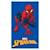 Serviette de bain et de plage imprimée 100% coton, spiderman super hero Bleu marine 4 - vertbaudet enfant 