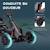 Kart à pédales enfant go kart formule 1 racing aileron avant carter chaine fermé siège réglable avec ceinture Noir+Rouge 6 - vertbaudet enfant 