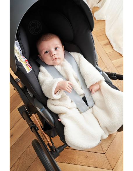 Gigoteuse en fausse fourrure Blanc+Bleu+Rose 4 - vertbaudet enfant 