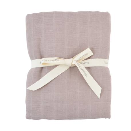 Maxi lange gaze de coton bio arc-en-ciel Lilas 1 - vertbaudet enfant 
