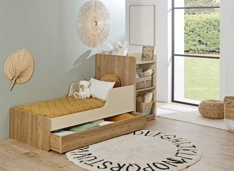 Lit bébé évolutif combiné bohème Blanc & bois 4 - vertbaudet enfant 
