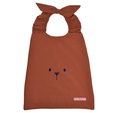 Bavoir élastiqué coton bio Tonka 1 - vertbaudet enfant 