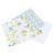 Lot de 3 langes gaze de coton bio Ananas+Baleine+Beige+Bleu+Citrons+Colibri (parme)+Forêt+Noel magique+Sable+Vert sauge 20 - vertbaudet enfant 