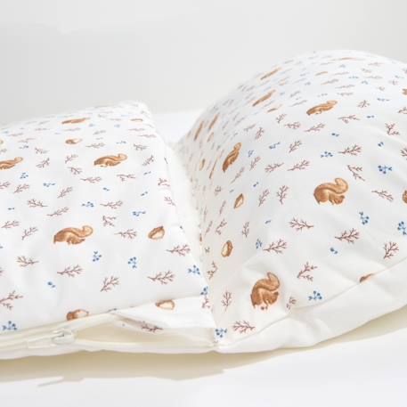 Sac de couchage coton bio Arc-en-ciel+Écureuil+Sable 9 - vertbaudet enfant 