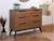 Commode 3 tiroirs vintage octave Chêne+Noyer 4 - vertbaudet enfant 