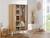 Armoire 2 portes vintage octave Chêne+Noyer 2 - vertbaudet enfant 