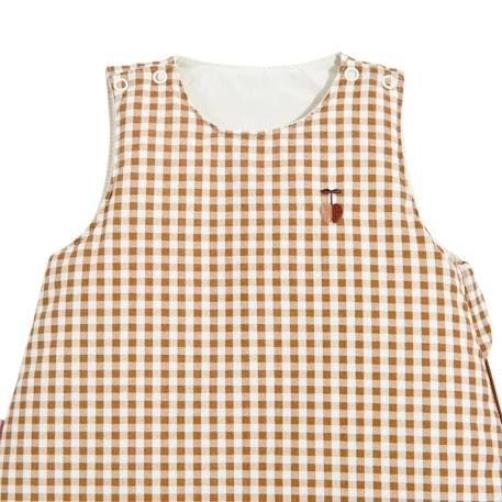 Gigoteuse coton bio Beige+Bleu+Bois de rose+Caramel+Ecureuil+Renard+Vert+Vert sauge 19 - vertbaudet enfant 