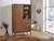 Armoire 2 portes vintage octave Chêne+Noyer 5 - vertbaudet enfant 