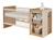 Lit bébé évolutif combiné bohème Blanc & bois 6 - vertbaudet enfant 
