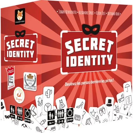 Secret identity Rouge 1 - vertbaudet enfant 