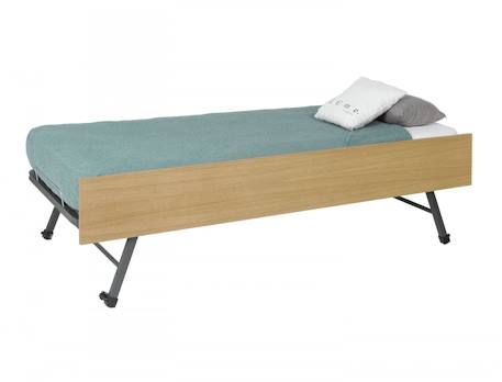 Lit gigogne avec rangements opus Blanc et bleu nuit+Blanc et bois+Blanc et vert mousse 11 - vertbaudet enfant 