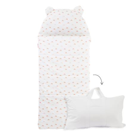 Sac de couchage coton bio Arc-en-ciel+Petit buis 1 - vertbaudet enfant 