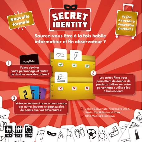 Secret identity Rouge 4 - vertbaudet enfant 