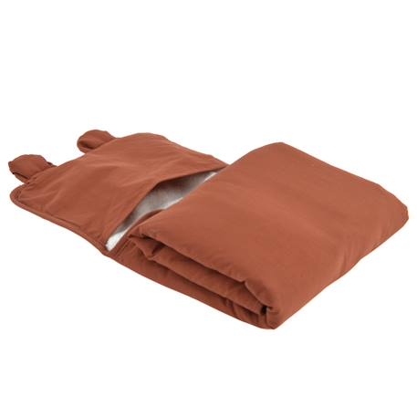Tapis à langer de voyage coton bio ourson Tonka 2 - vertbaudet enfant 