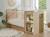 Lit bébé évolutif combiné bohème Blanc & bois 1 - vertbaudet enfant 