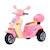 Moto scooter électrique pour enfants 6 v env. 3 km/h 3 roues et topcase effet lumineux et sonore rose Rose 1 - vertbaudet enfant 