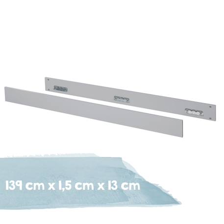 Kit de transformation du lit bébé en lit junior Blanc+Gris 5 - vertbaudet enfant 