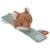 Bracelet hochet renard forest friends Marron 2 - vertbaudet enfant 