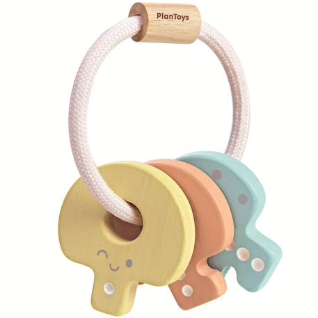 Hochet clés pastel Rose 1 - vertbaudet enfant 