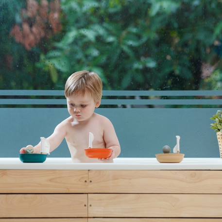 Bateau pingouin Marron 3 - vertbaudet enfant 