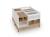 Lit bébé jumeaux évolutif mooréa Blanc & bois 5 - vertbaudet enfant 