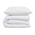 Parure de lit percale de coton unie Blanc+Kaki+Moutarde 2 - vertbaudet enfant 