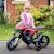 Moto électrique enfant 25w 6v 3 km/h max. Effets lumineux sonores roulettes amovibles Bleu+Rouge 5 - vertbaudet enfant 