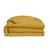 Housse de couette unie percale de coton Moutarde 2 - vertbaudet enfant 