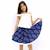 Set cadeau   blouse blanche & jupe tie and dye bleu Blanc bleu marine 2 - vertbaudet enfant 